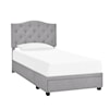 Accentrics Home Fashion Beds Twin Upholstered Bed