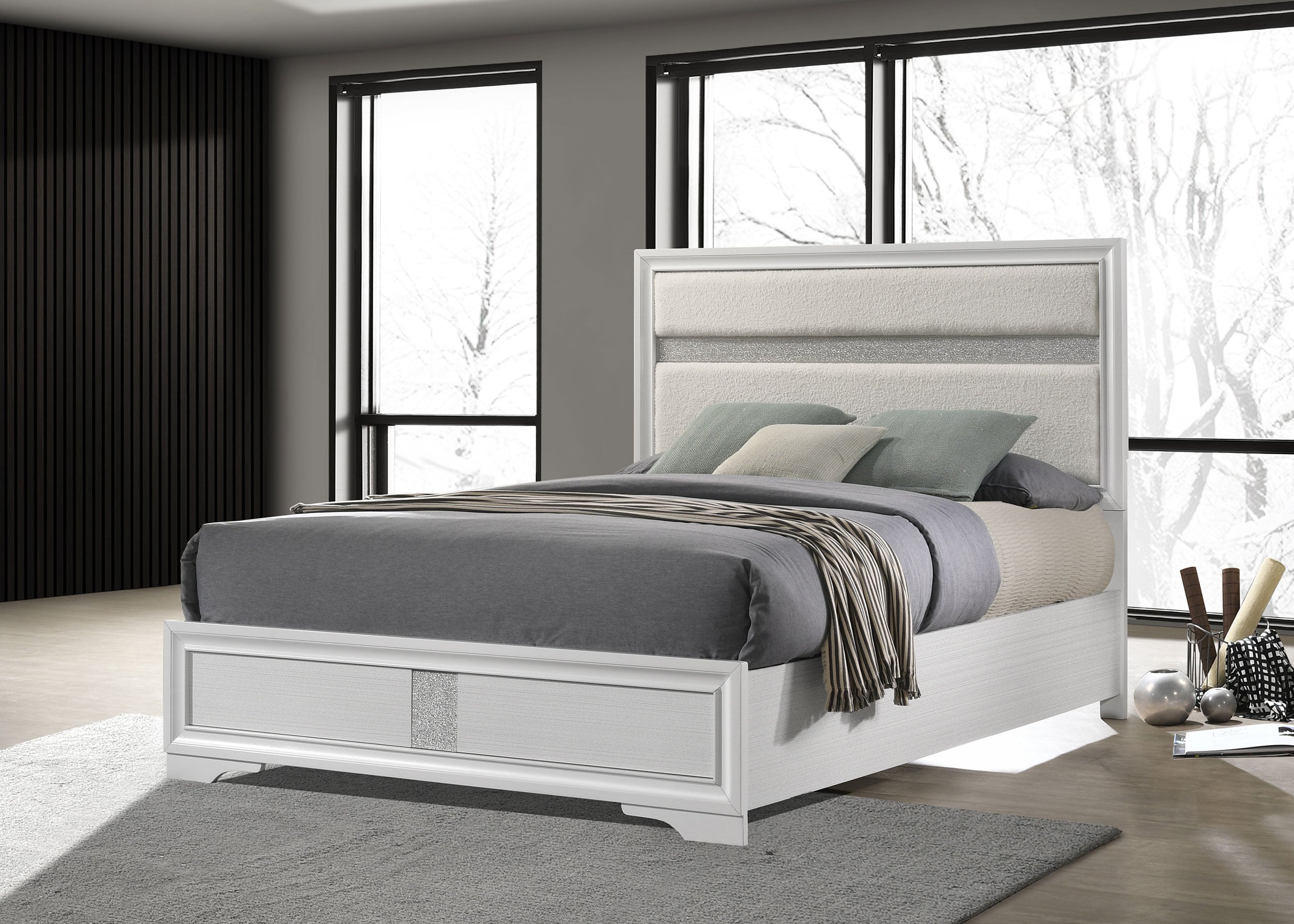 55-inch Cal King Panel Bed