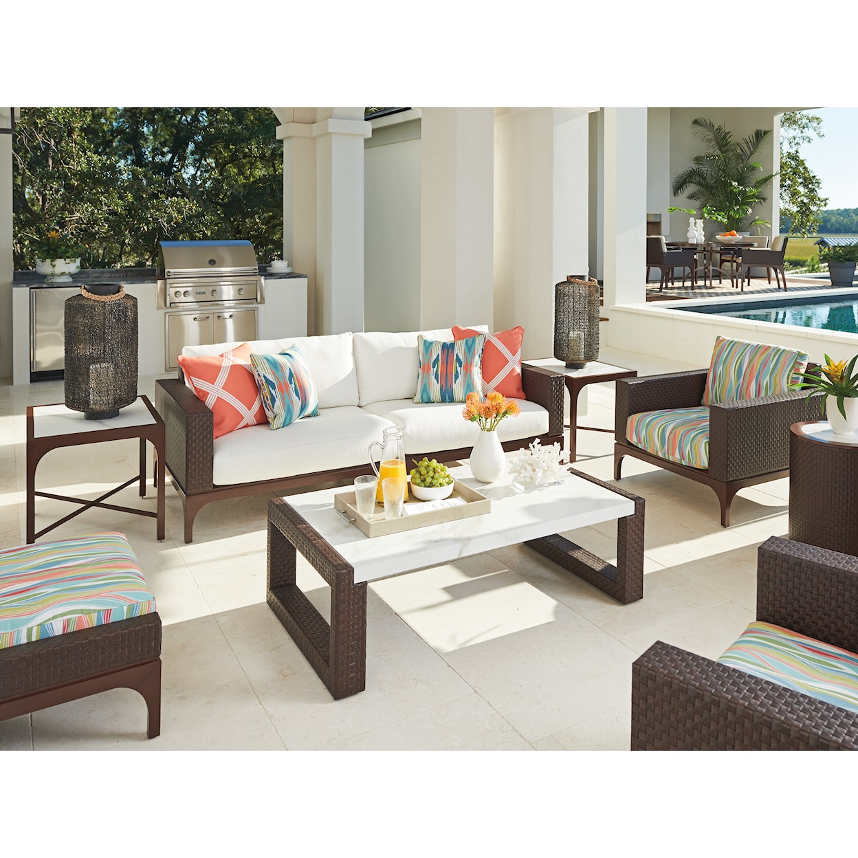 Tommy Bahama Outdoor Living Abaco End Table