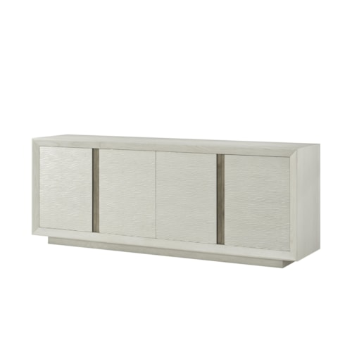 Contemporary 4 Door Essence Media Cabinet