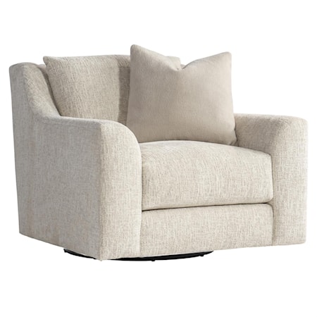 Gabi Fabric Swivel Chair