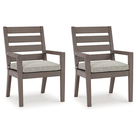 Outdoor Dining Arm Chair (Set Of 2)