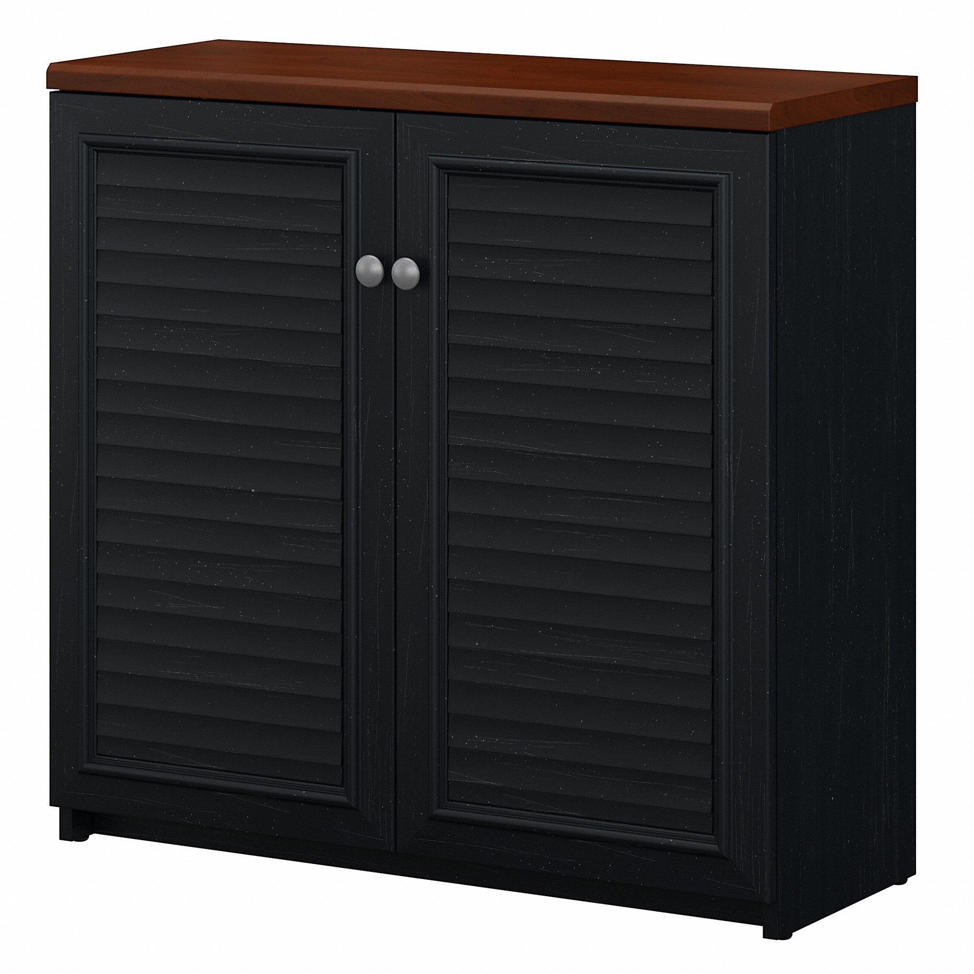 Bush Furniture Fairview Small Storage Cabinet with Doors in