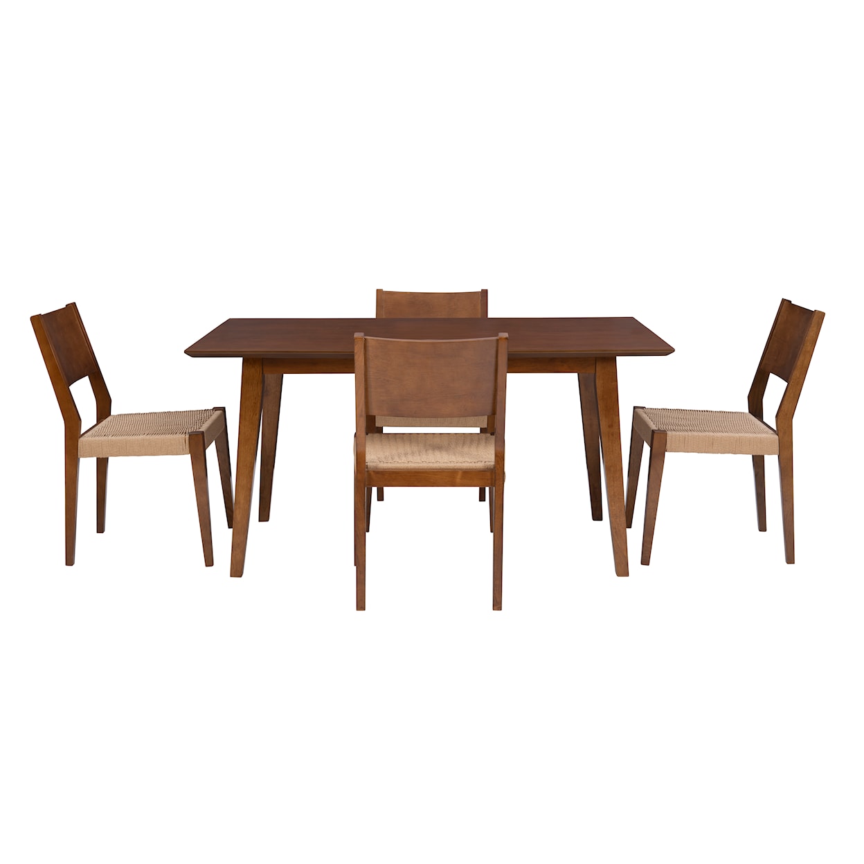 Powell Cadence 5PC Dining Set Brown