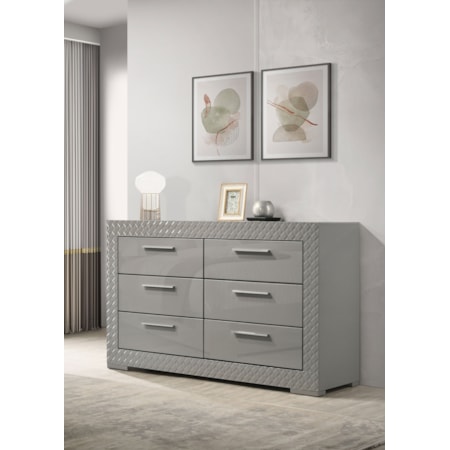 Ives 6-Drawer Dresser Cabinet