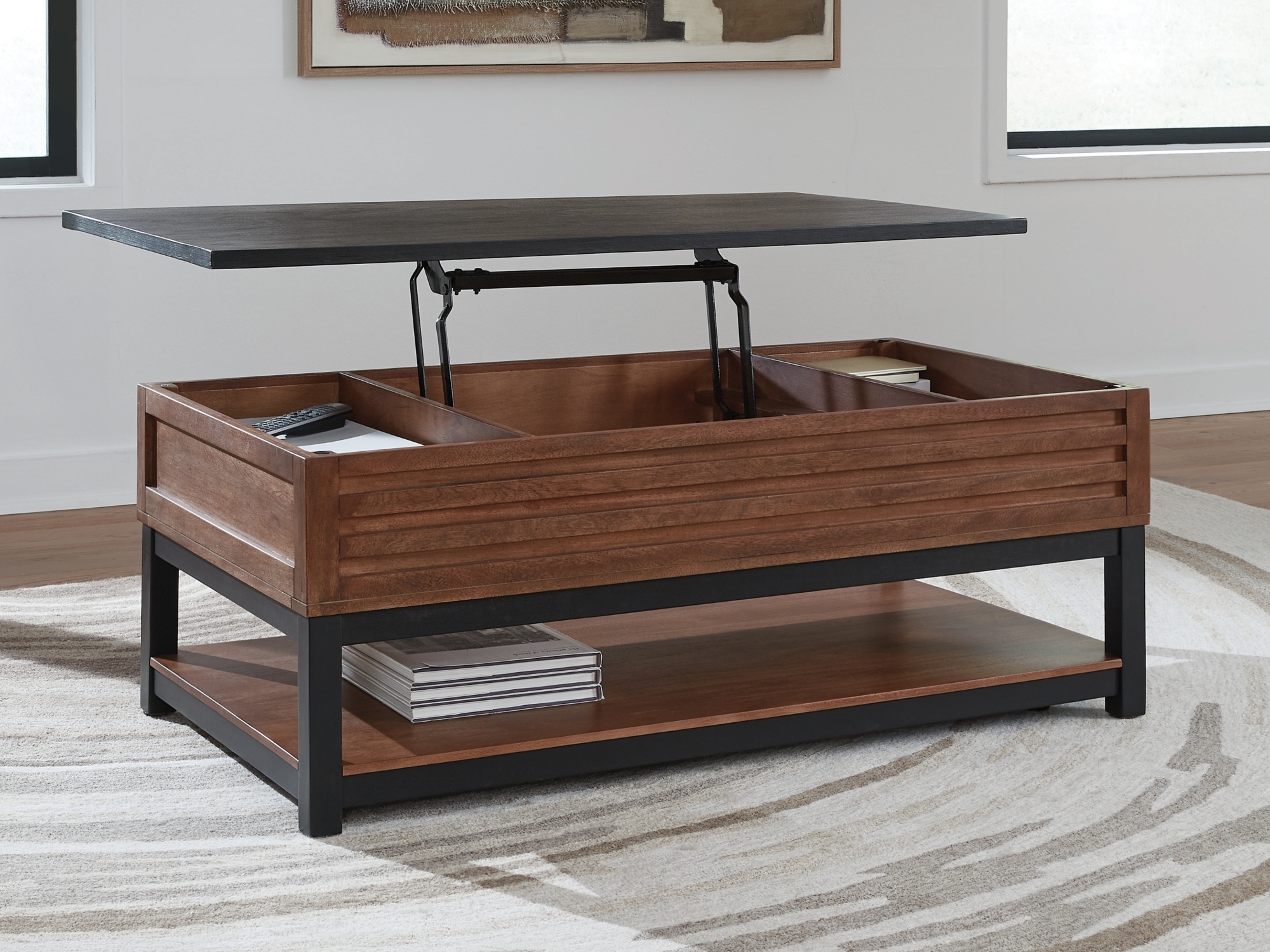 Signature Design by Ashley Kallari Lift-Top Coffee Table