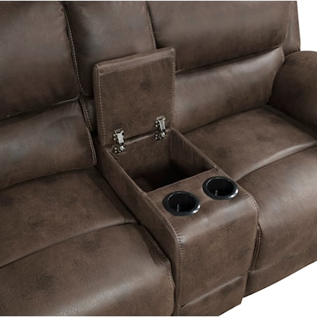 Dual Power Reclining Loveseat