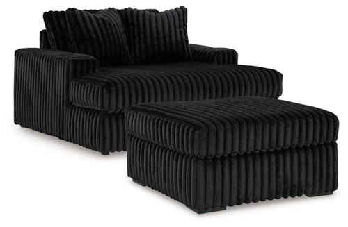 Oversized Chaise And Oversized Accent Ottoman