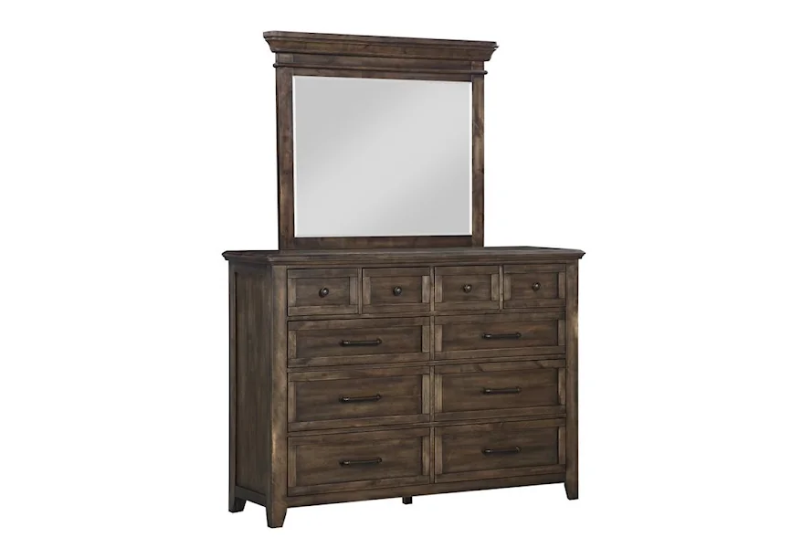 Daphne Dresser and Mirror Set by Winners Only at Conlin's Furniture