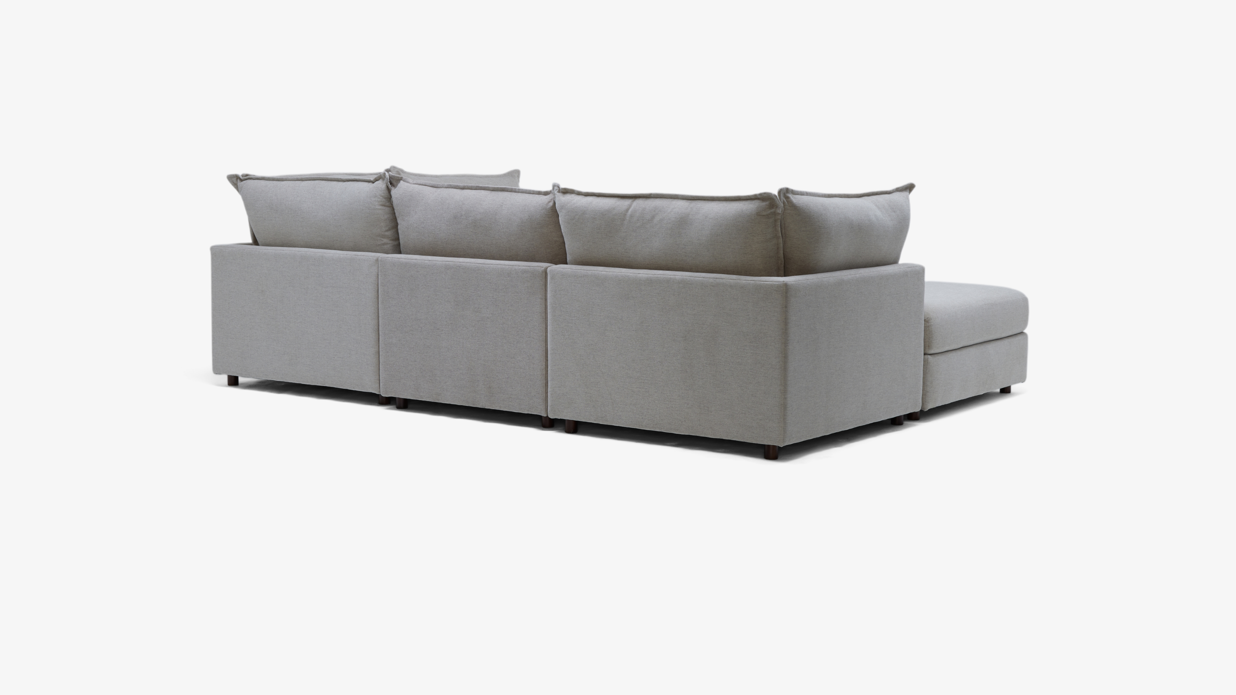 Tanner U-Sofa Bumper Sectional