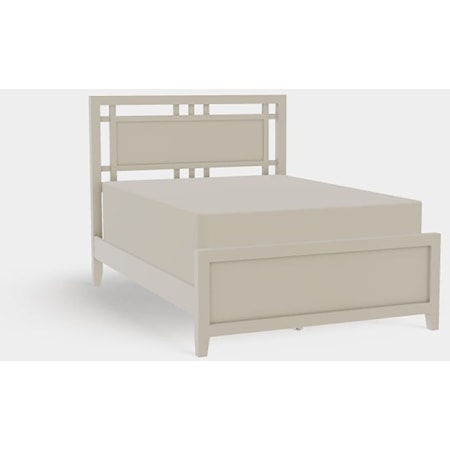 Atwood Full Low Footboard Gridwork Bed