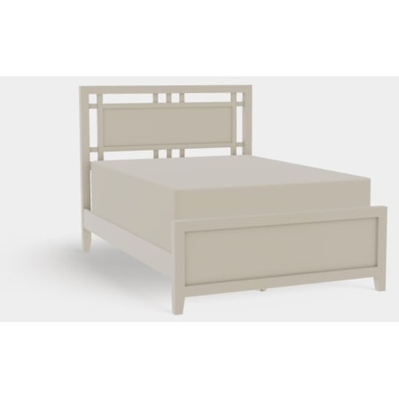 Atwood Full Low Footboard Gridwork Bed