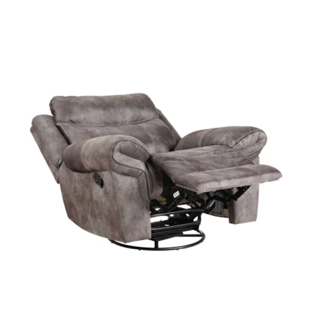 MEMPHIS GREY GLIDER RECLINER |