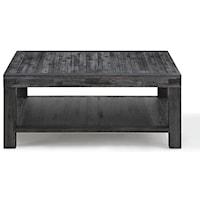 Solid Wood Square Coffee Table