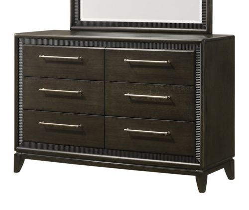 Saratoga Contemporary 6-Drawer Dresser