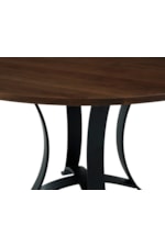 Vaughan Bassett Crafted Cherry - Dark Transitional 72" Surfboard Table