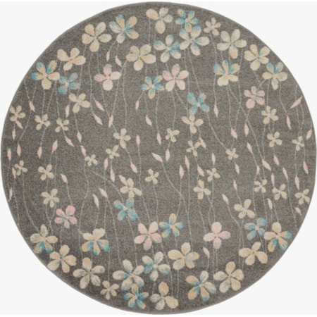 5'3" Round  Rug