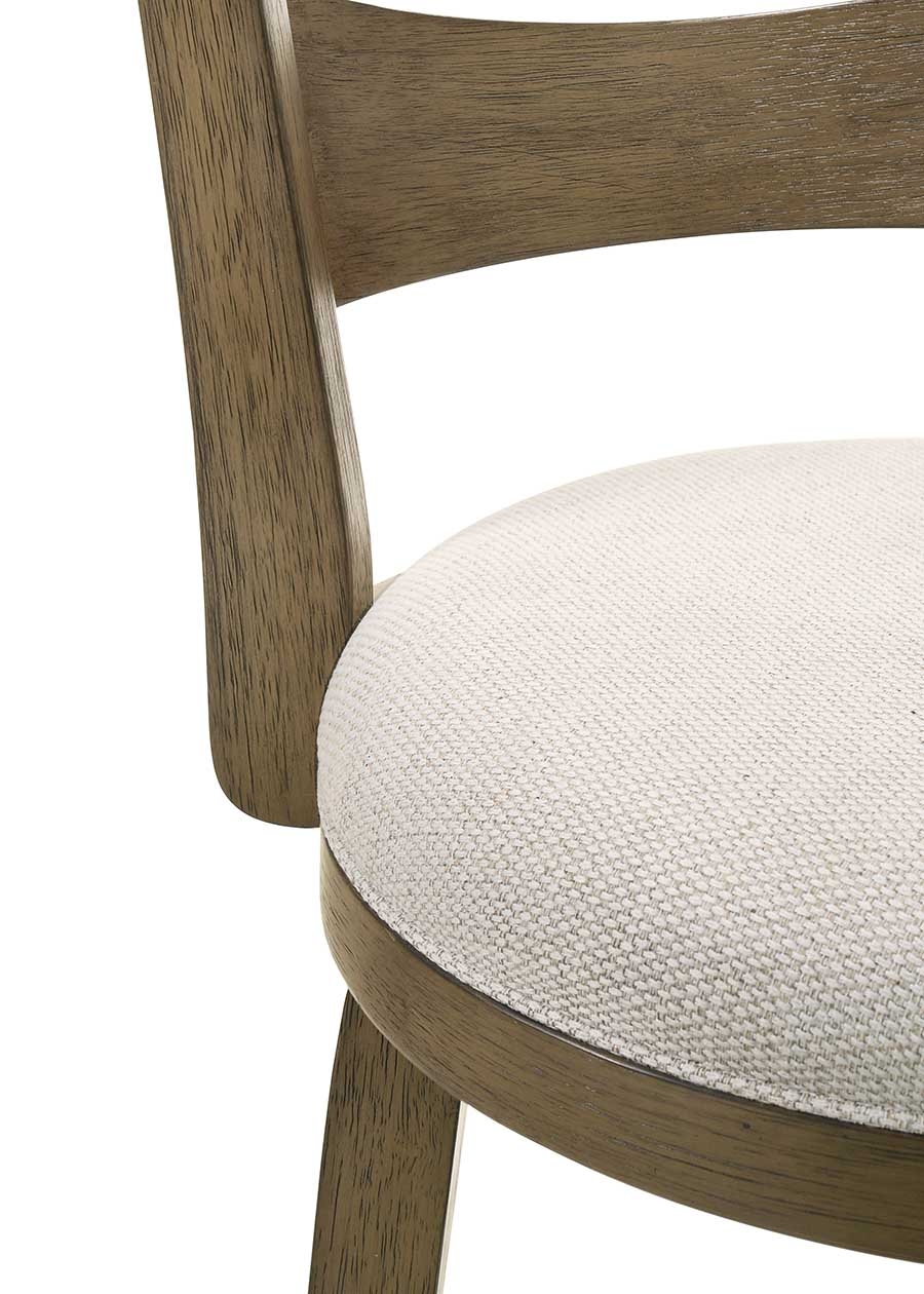Armen Living Blair Full-Back Swivel Barstool