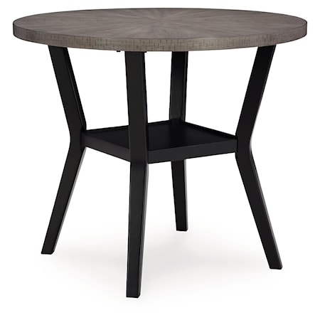 Round Counter Table Set