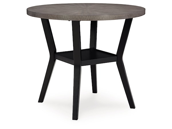 Round Counter Table Set