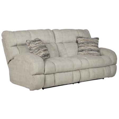 Lay Flat Manual Reclining Sofa