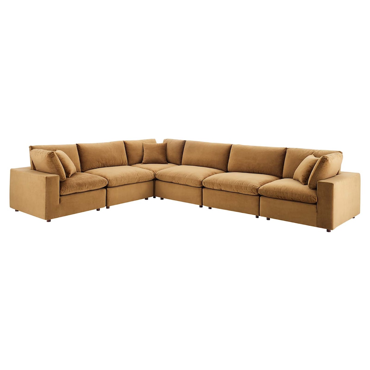 Modway Commix 6-Piece Sectional Sofa