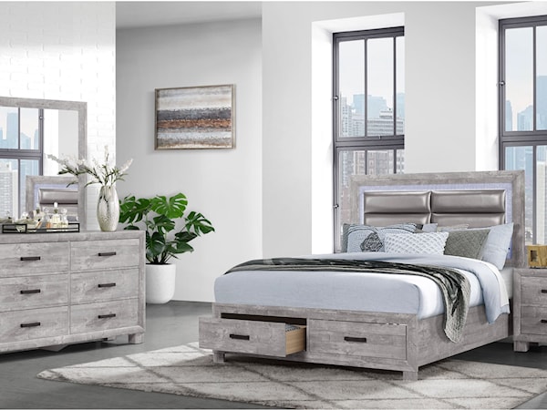 4-Piece Full Bedroom Set