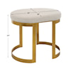Uttermost Infinity Infinity Gold Accent Stool