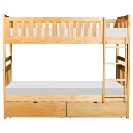 Full/Full Bunk Bed