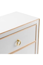 Crestview Collection Phoebe Contemporary 3-Drawer Chest