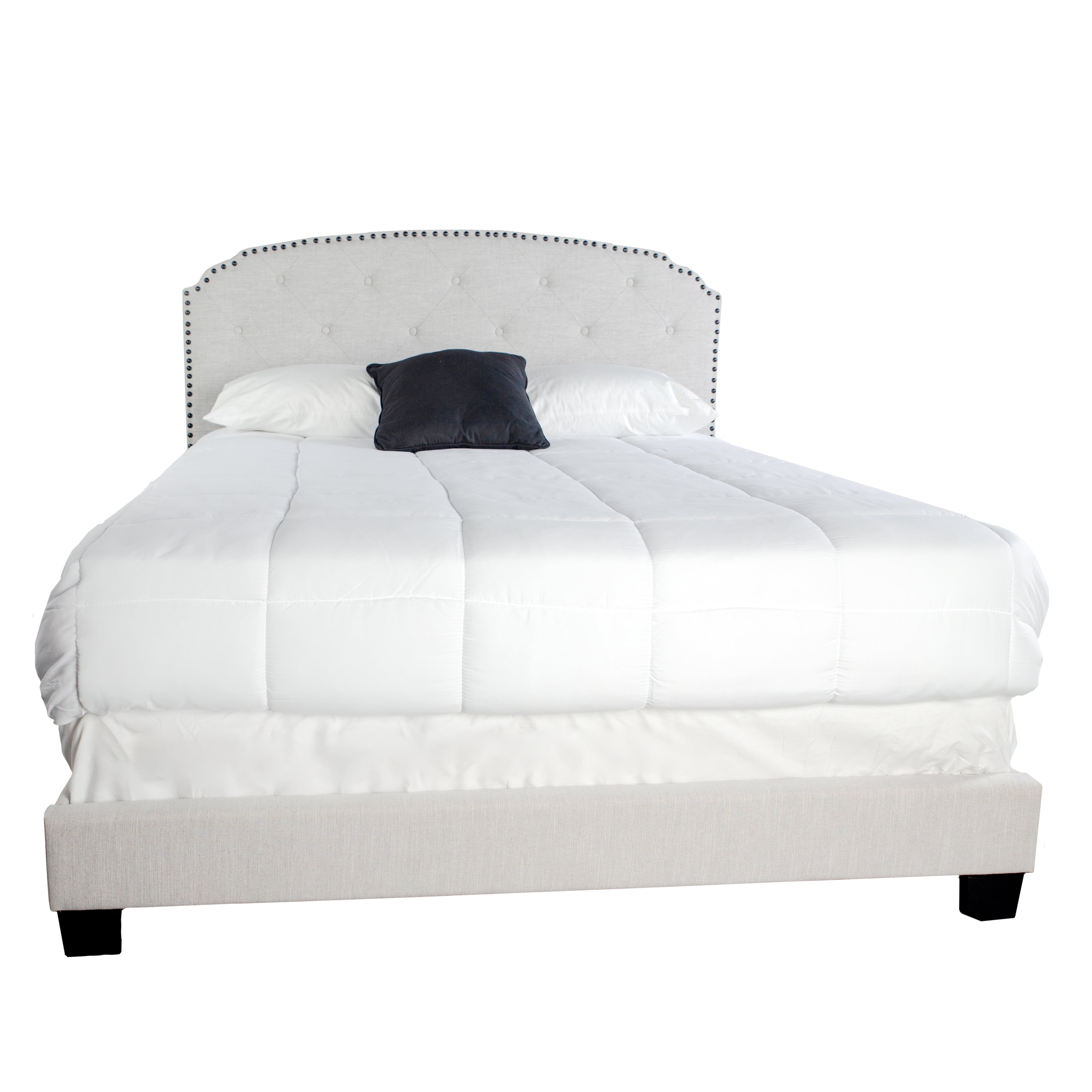 Bernards Olivia Upholstered Queen Bed