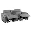 Steve Silver Alpine Power Reclining Console Loveseat