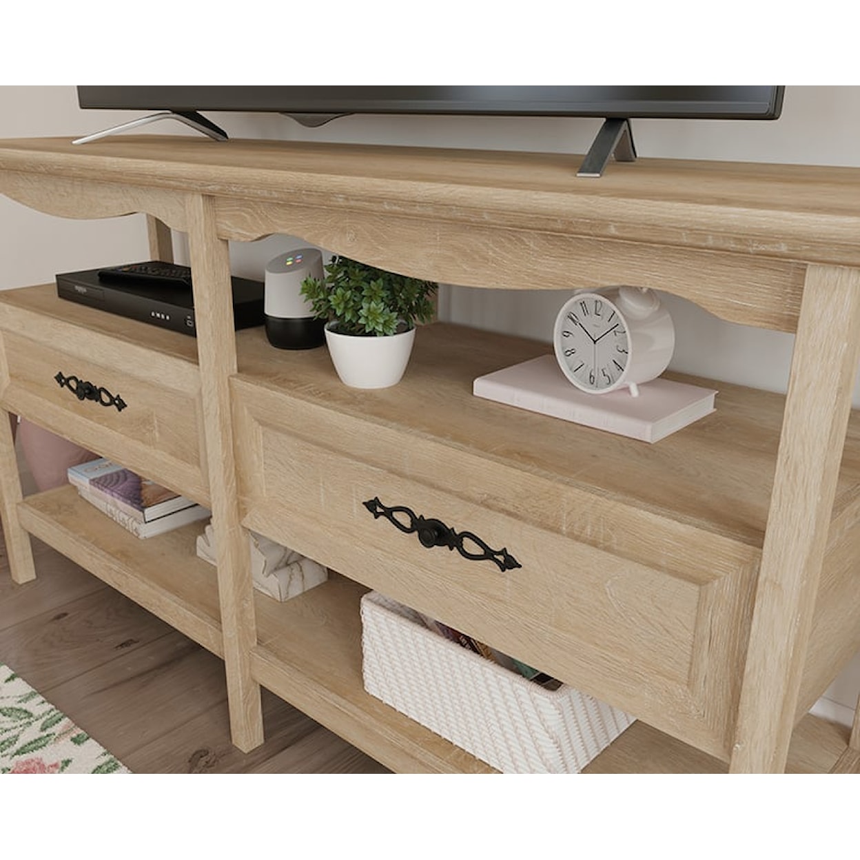 Sauder Adaline Cafe Traditional TV Stand