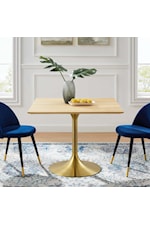 Modway Lippa 60" Oval Dining Table