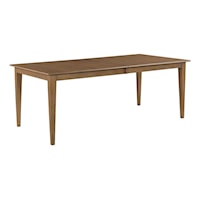 Traditional 80" Rectangular Table