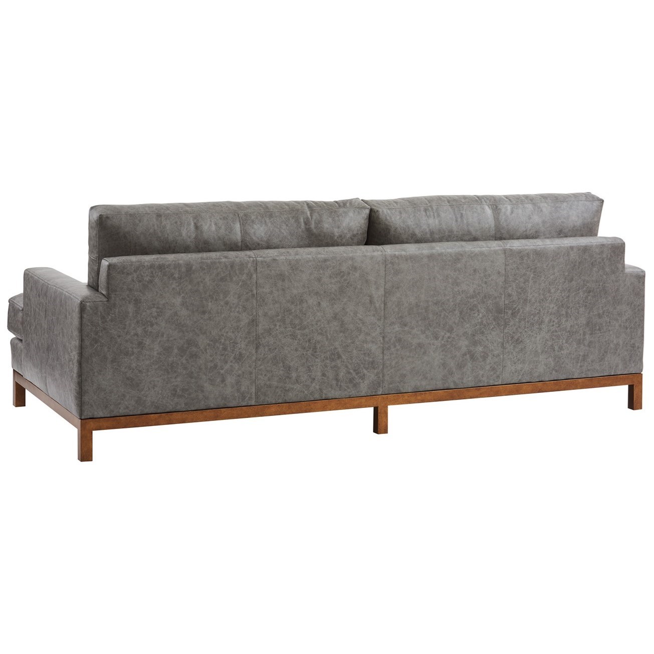 Horizon Sofa w/ Calais Brass Metal Base