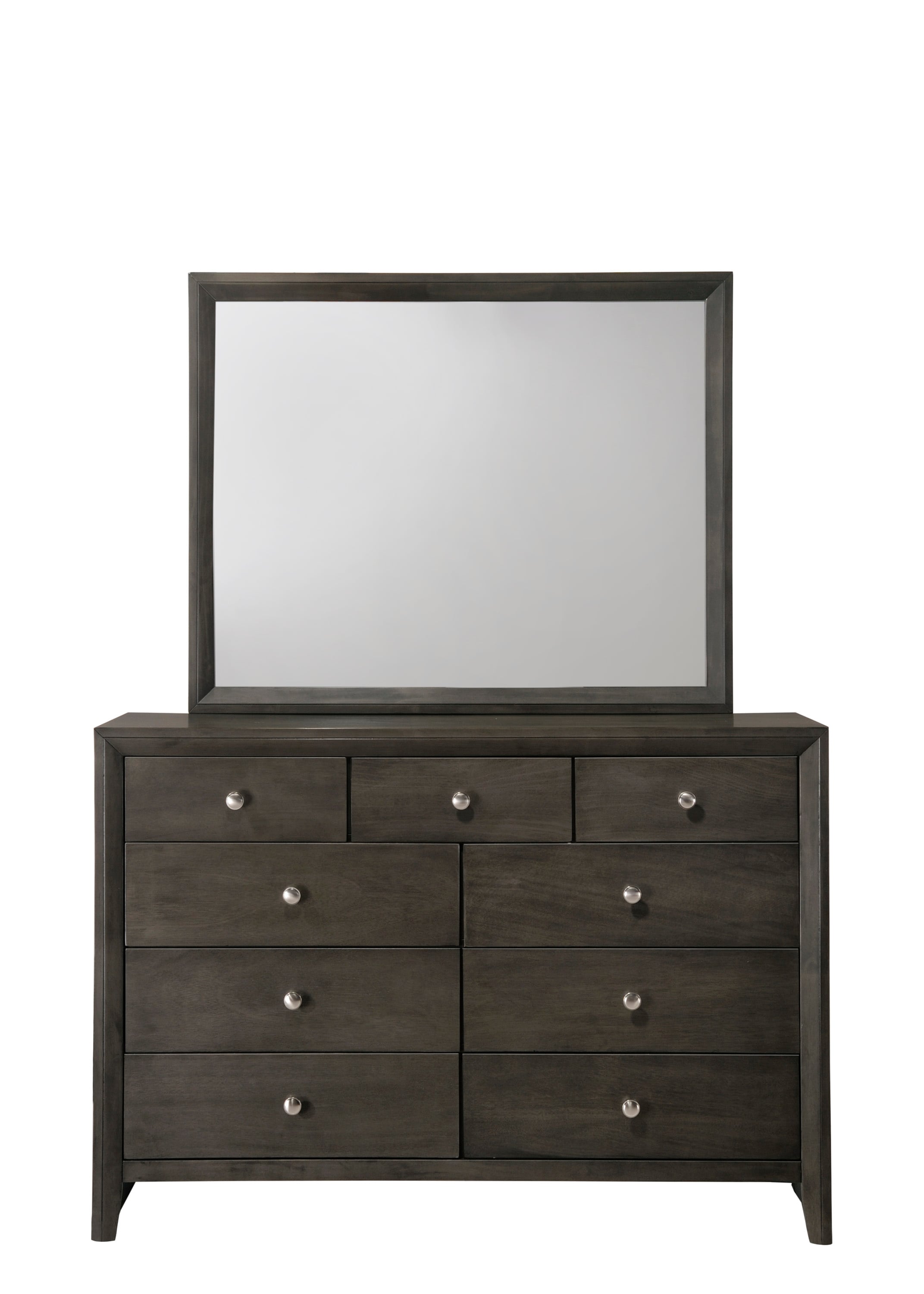 Dresser and Mirror Combination