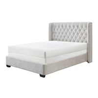 Daphne Contemporary Upholstered King Bed