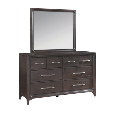 Dresser and Mirror