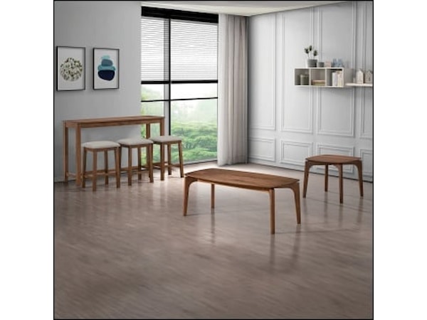 4-Piece Rectangular Dining Set