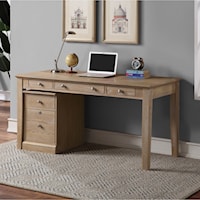 Contemporary Desk & File Cabinet