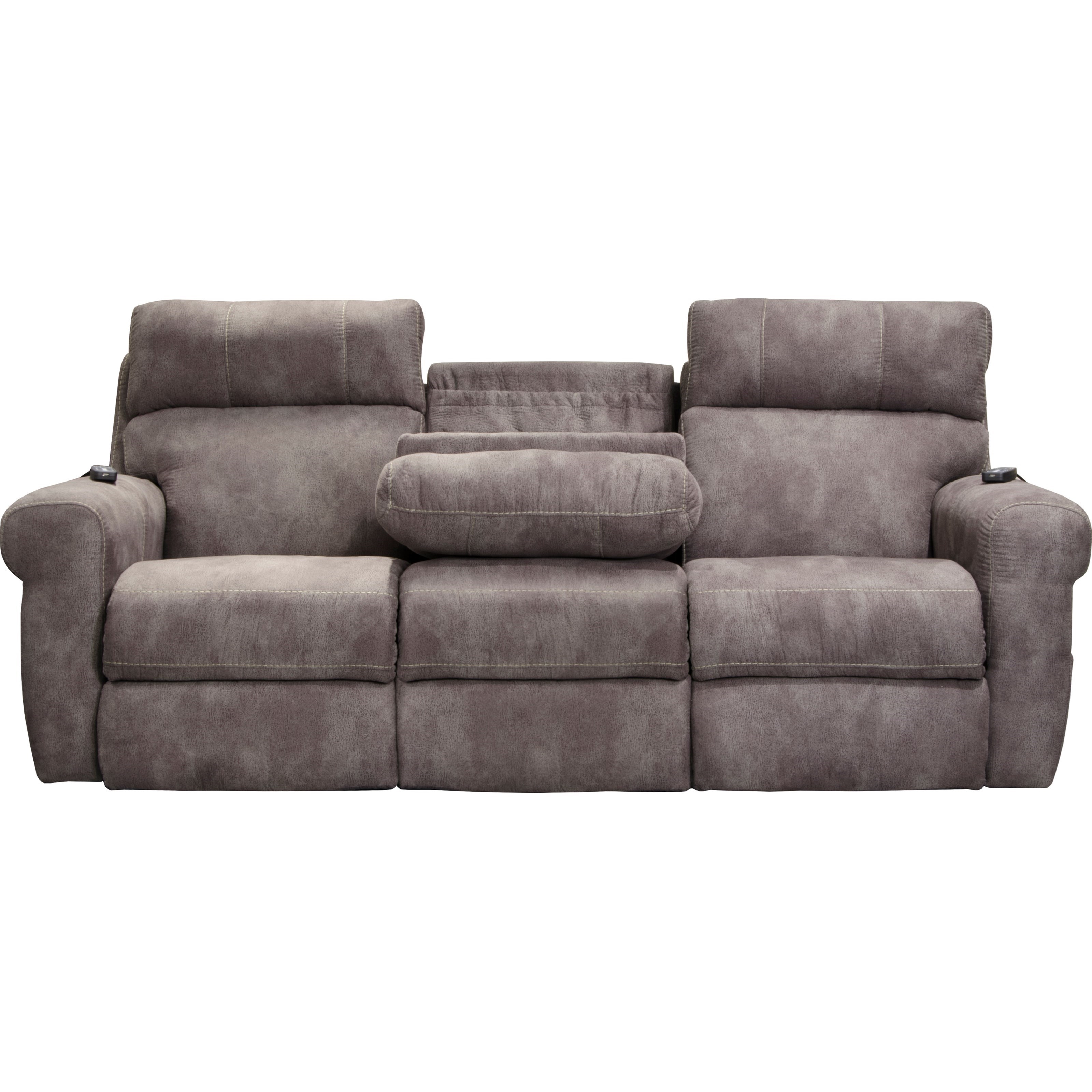 Catnapper messina power reclining sofa online with power headrests & power lumbar