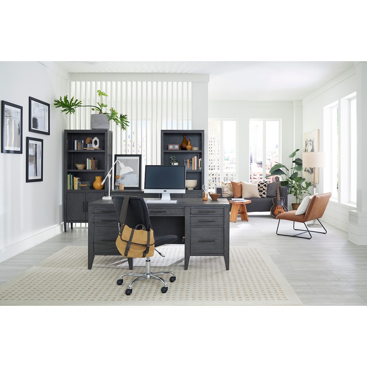 Aspenhome Preston 66" Executive Desk