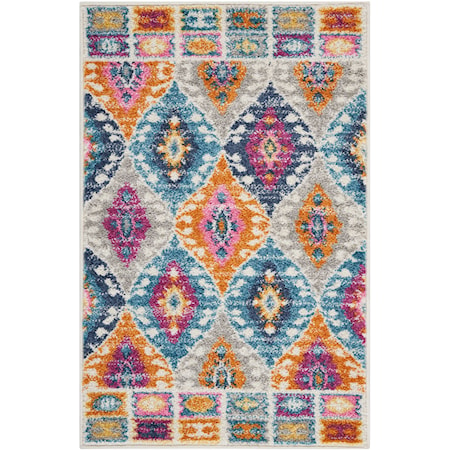 1'10" x 2'10"  Rug