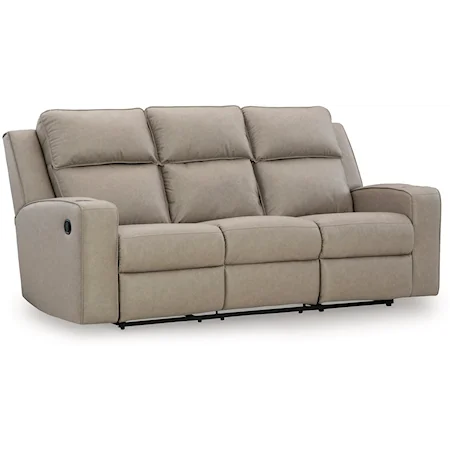 Reclining Sofa w/Drop Down Table