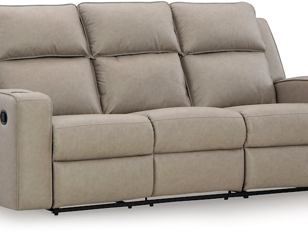 Reclining Sofa w/ Drop Down Table