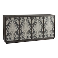 Transitional Media Console