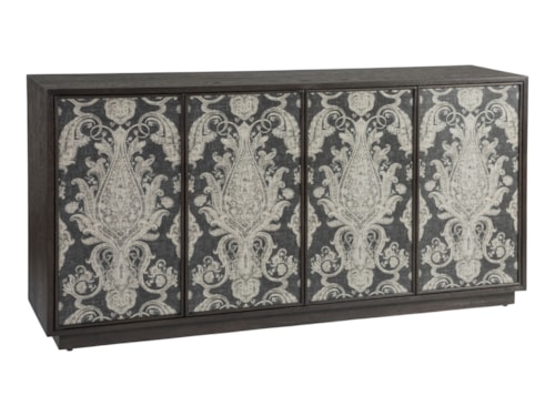 Transitional Media Console