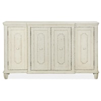 Rustic Farmhouse 4-Door Console