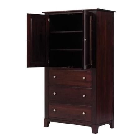 3-Drawer Bedroom Armoire